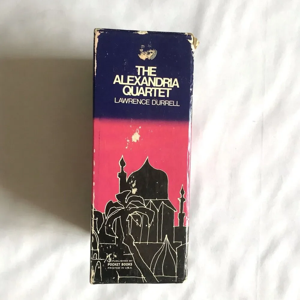 The Alexandria Quartet by Lawrence Durrell Paperback 4 Book Box Set 1969 10th